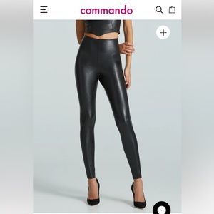 Commando Leather Leggings! SUPER COMFY!